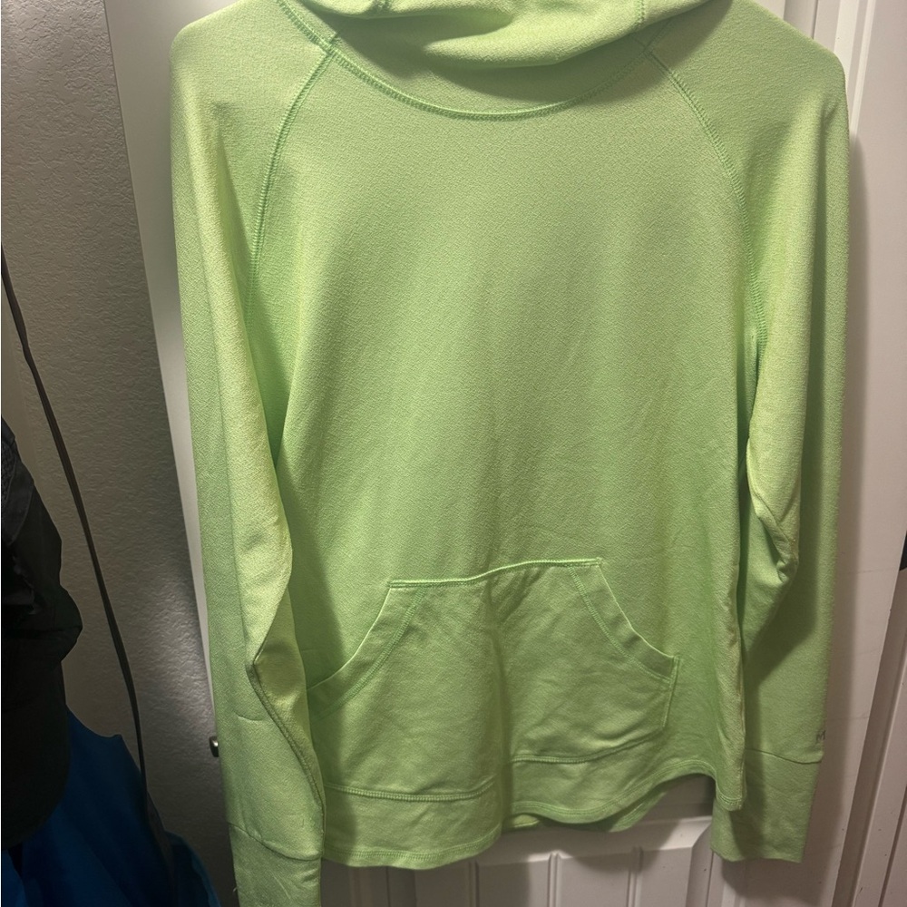 Marmot Light Green Cowl Neck Sweater
